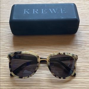 KREWE DU OPTIC CL-10 Matte Oyster Sunglasses